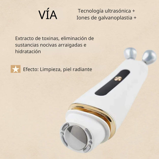 BeautyPulse™ | Dispositivo de rejuvenecimiento 3 en 1 para una piel radiante