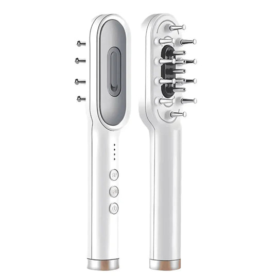 RadiantRoots™ | Descubre un cabello más abundante con el cepillo LED para crecimiento capilar