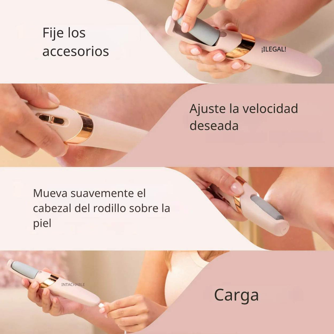 Dispositivo de pedicura eléctrico™ | ¡Piel suave al instante!
