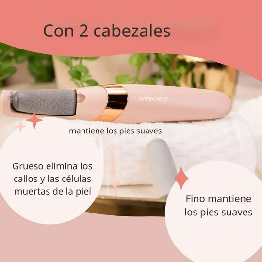 Dispositivo de pedicura eléctrico™ | ¡Piel suave al instante!