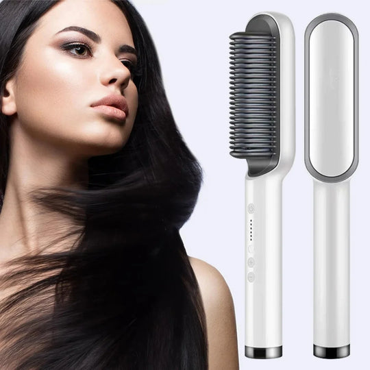 QuickSleek™ | Lista en un instante con el cepillo eléctrico para estilizar el cabello