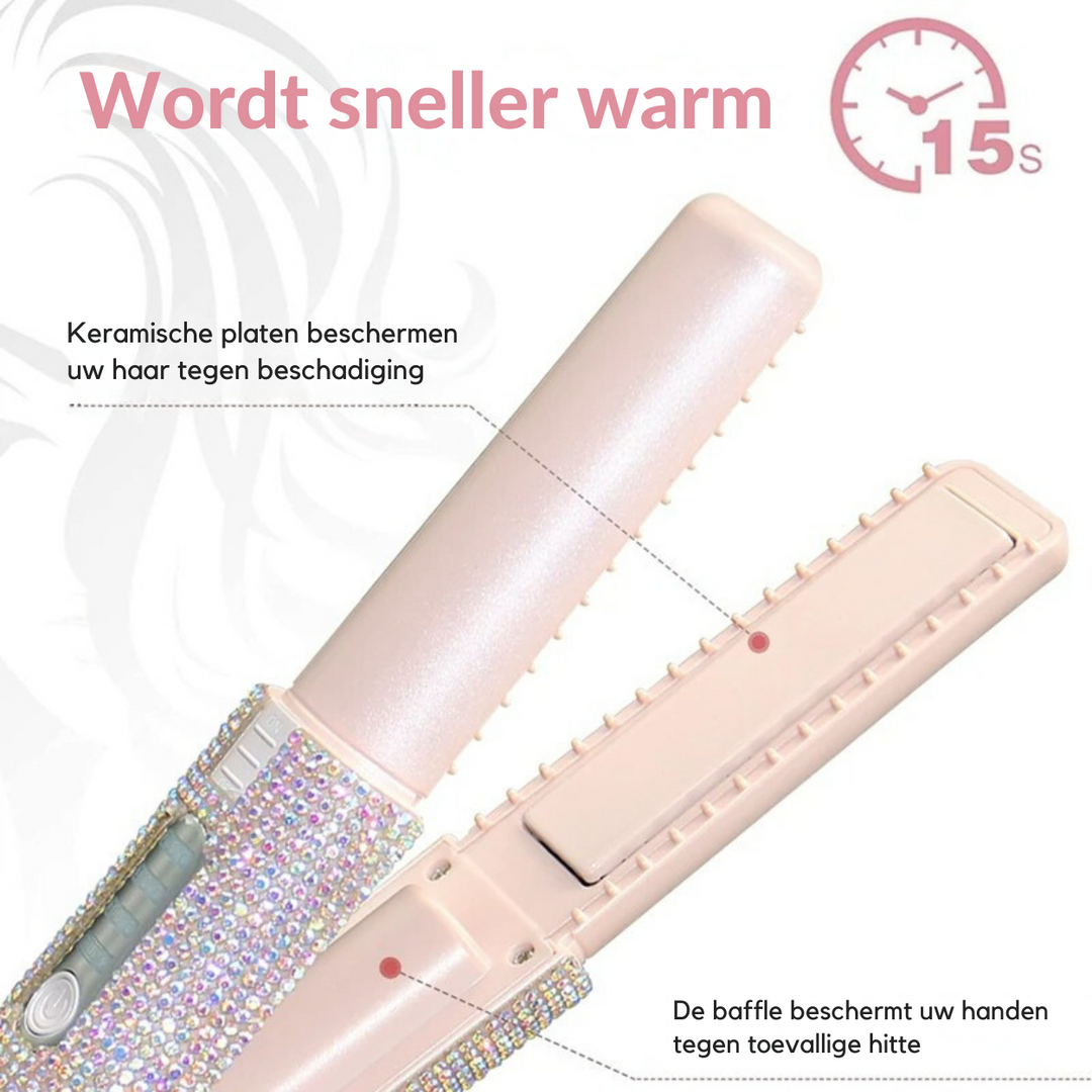 Glanz Styler™ | ¡Tu imprescindible brillante para un peinado perfecto sobre la marcha!