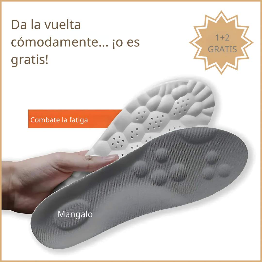 Plantillas de Masaje 4D™ | Comodidad suprema en cada paso