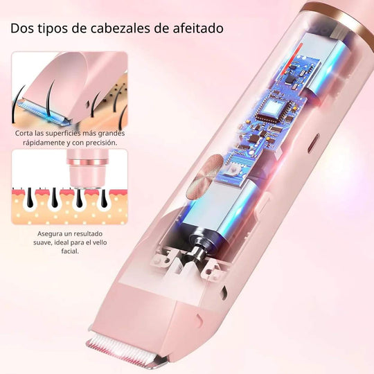 Mangalo Electra Gleit® | Afeitadora Todo-en-Uno para Damas