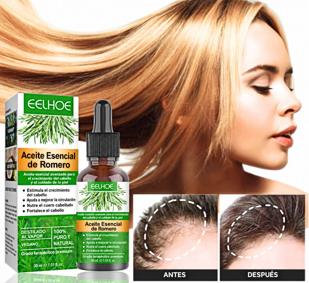 🌿 Aceite de Romero™ | Ayuda a fortalecer y revitalizar tu cabello