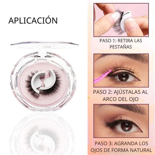 Pestañas a Rayas™ | El futuro de las pestañas postizas es sin pegamento