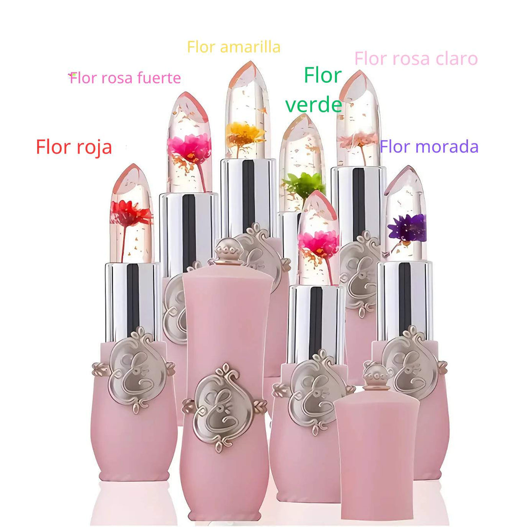 Mangalo Lápiz Labial de Cristal de Flor de Lujo™