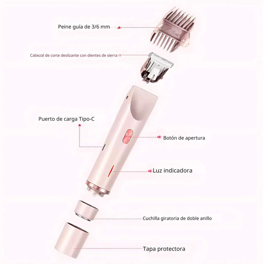 Mangalo Electra Gleit® | Afeitadora Todo-en-Uno para Damas