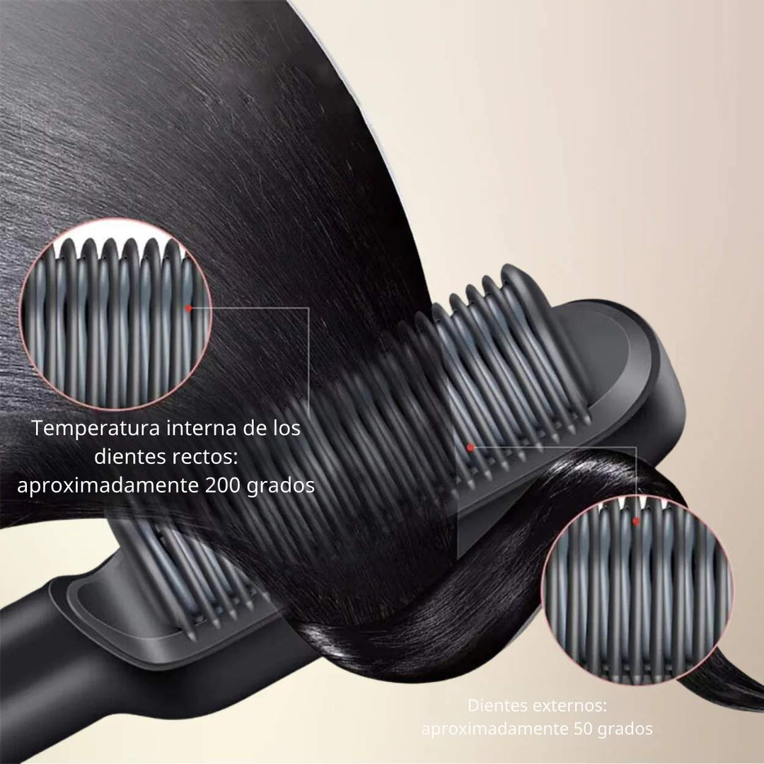 QuickSleek™ | Lista en un instante con el cepillo eléctrico para estilizar el cabello
