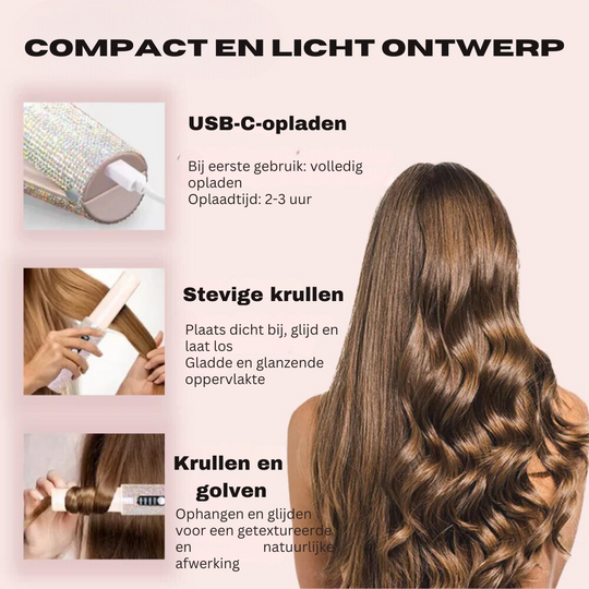 Glanz Styler™ | ¡Tu imprescindible brillante para un peinado perfecto sobre la marcha!